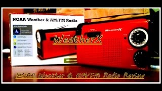Noaa Weatherx - Am-Fm-Weather Review Model Wr182R