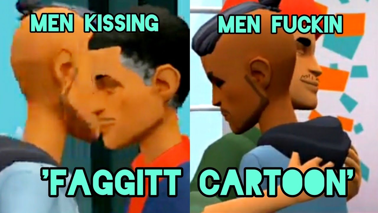 Stuckonstupid2k Makes Faggitt Cartoon Of Black Men Sucking Dick 