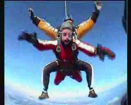 Funny skydive in taupo new zealand. This is what happens when you don't keep your mouth closed when falling 120 miles per hour.