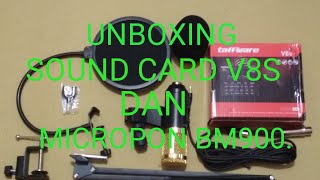 Unboxing Sound Card V8s Dan Micropon BM900