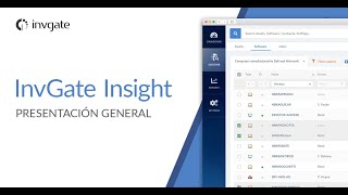 ⁣Presentación general | InvGate Insight