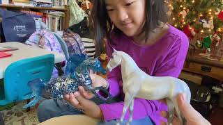 Audrey Unboxes Two More Breyers! High Tide and Pearly Gray Trakehner by Little Foot Nursery 717 views 2 years ago 5 minutes, 8 seconds