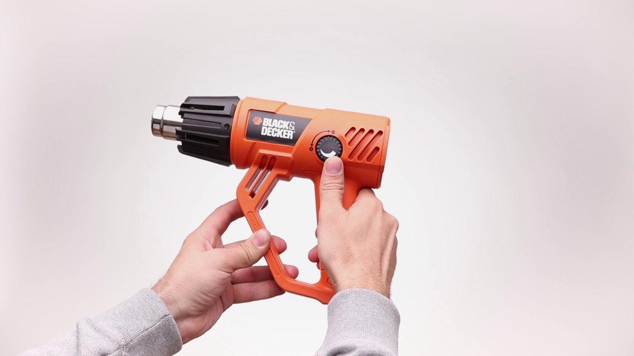 Decker KX2001-QS Heat Gun, Orange-Black