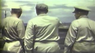 Memorial Services, USS Franklin (CV-13), 3/1945 (full)