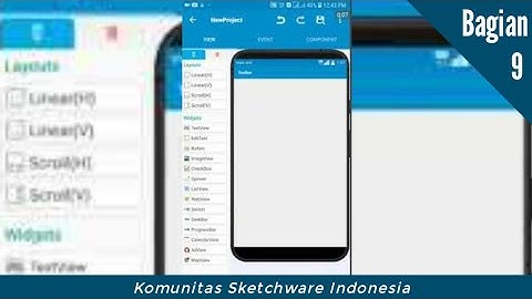 Cara menggunakan WebView di Sketchware | Tutorial sketchware dari nol | bagian 9
