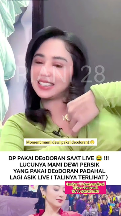 DEWI PERSIK PAKAI DEOD0RAN SAAT LIVE #beritaartis #artisviral #artis #beritaviral #dewipersik