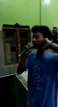 Bangunnnin Saur lucu imsak mangke los tekan awan