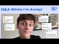 Q&A While I’m Away! I Tom Daley