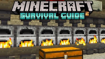 Designing An Auto Smelter! ▫ Minecraft Survival Guide (1.18 Tutorial Let