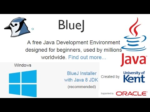 Java Bluej installation