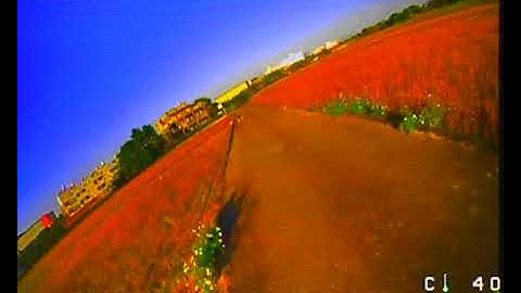 Golden hour FPV Raw analog video footage betaflight 4 3 OSD caddx ratel 2 camera 1 6W VTX Skyzone co