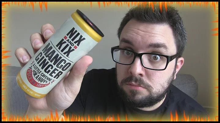 Nix and Kix Mango Ginger Cayenne Soda Review