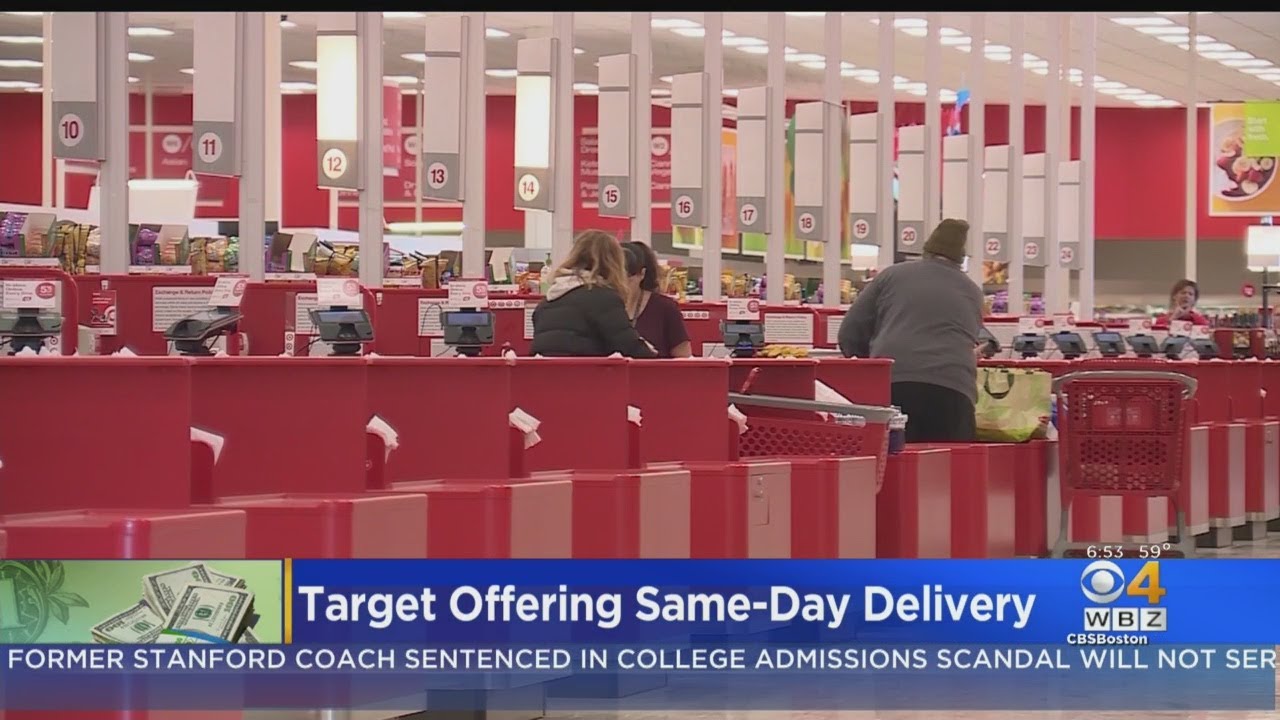 Target Offering SameDay Delivery YouTube