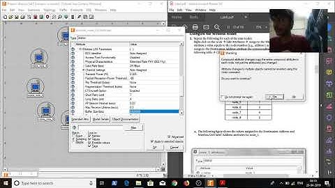Advanced Network Technology - Lab- WLAN (Riverbed Simulation)