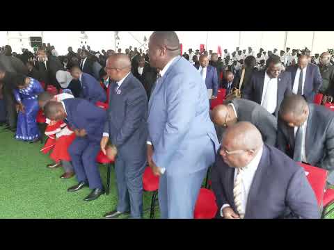 MHE RAIS DKT SAMIA AKIWAAPISHA VIONGOZI WATEULE IKULU CHAMWINO DODOMA