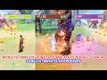 Nicole C0 10000 Atk vs Ineffa C0 8000 Atk vs Zhongli C0 60k HP : Shield Strength Showdown