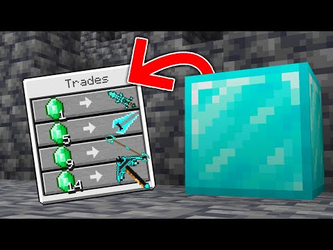 Minecraft ΑΛΛΑ κάνω Trade με τα Blocks!!