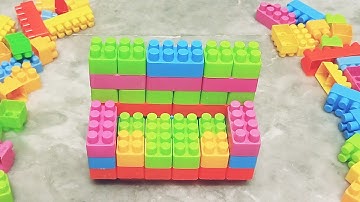 Satisfying DIY Sofa /ASMR Building Blocks/ block game relaxation  #asmr#asmrsounds#buildingblocks