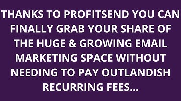 SEND UNLIMITED EMAILS & SMS USING OUR BUILT-IN SMTP SENDING SERVERS-ProfitSend Demo