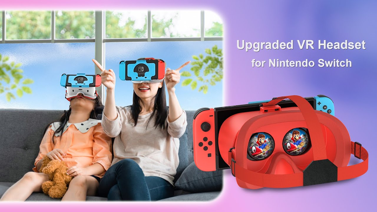 Upgraded VR Headset for Nintendo Switch - YouTube