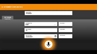 Voice UI example: Voice Picking in logistics warehouse screenshot 4