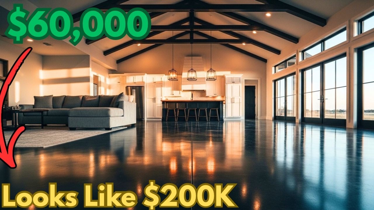 I Built a LUXURY Barndominium Interior for $60,000 (Full Breakdown 2026)