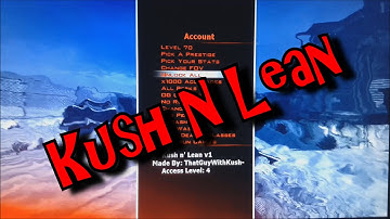 [Mw2/1.11] Kush n Lean Mod Menu +Download