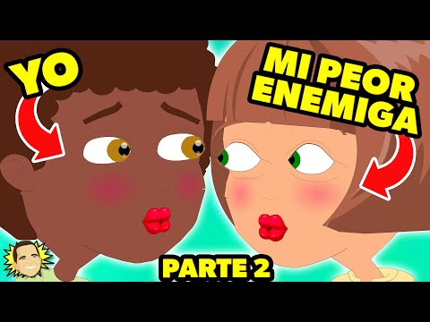 MI ARCHIENEMIGA SE ENAMORA DE MÍ 😵 (PARTE 2) - Chistes