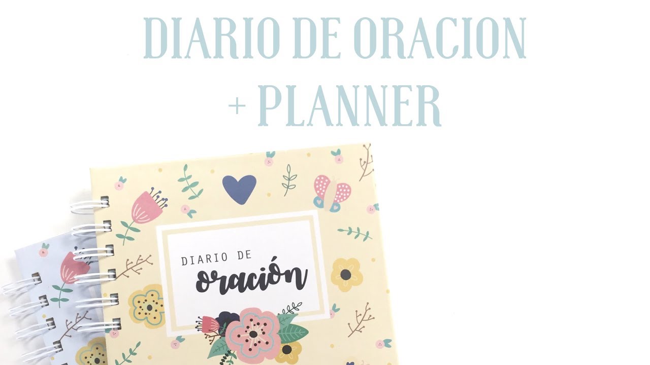 Diario de oración y agenda 