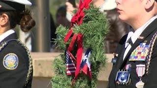 Hundreds gather to remember local fallen heroes