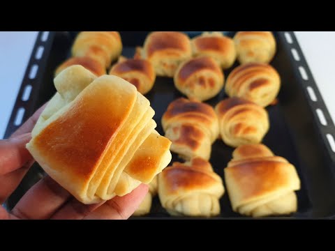 فطائر قطنية بحشوة الجبنة بعجينة مورقة زي السحاب والطعم روعة بكمية تكفي العيلة كلها فطائر 