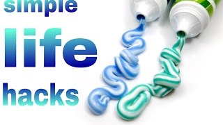 3 Simple Life Hacks For Toothpaste | Maha Channel