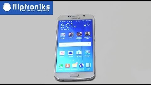 Samsung Galaxy S6 How To Delete Apps/Applications - Fliptroniks.com