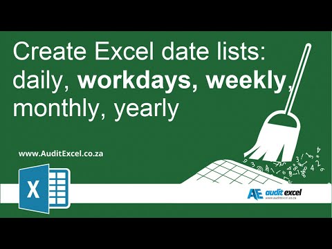 Video: Waar is AutoFill Excel 2013?