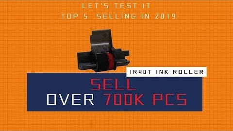Ink Roller IR40T Testing - HENGFAT Printer Ribbon