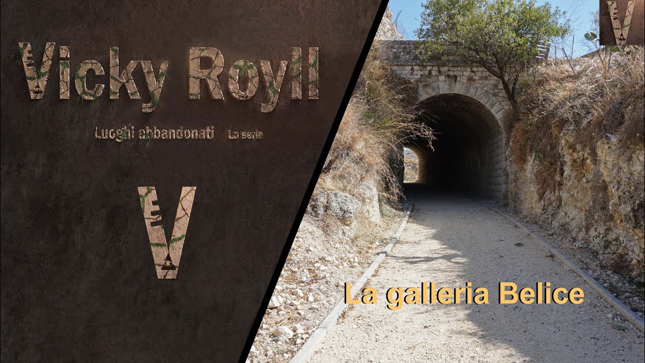 (Luoghi abbandonati) La galleria Belice - Ex ferrovia Castelvetrano-San Carlo-Burgio