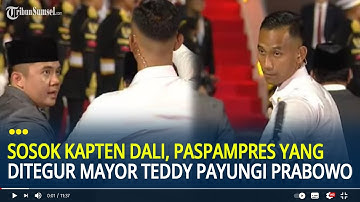 Sosok Kapten Dali, Paspampres yang Ditegur Mayor Teddy karena Payungi Prabowo, Ternyata Satu Letting