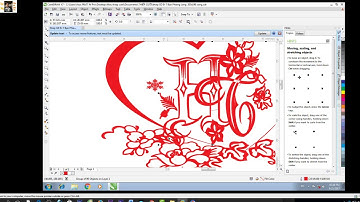 Thiết kế in thiệp cưới mời chữ lồng trên phần mềm Corel đơn giản