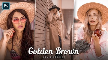 Golden Moody Color Grading in Photoshop Tutorial | Color Grading Effect in Photoshop