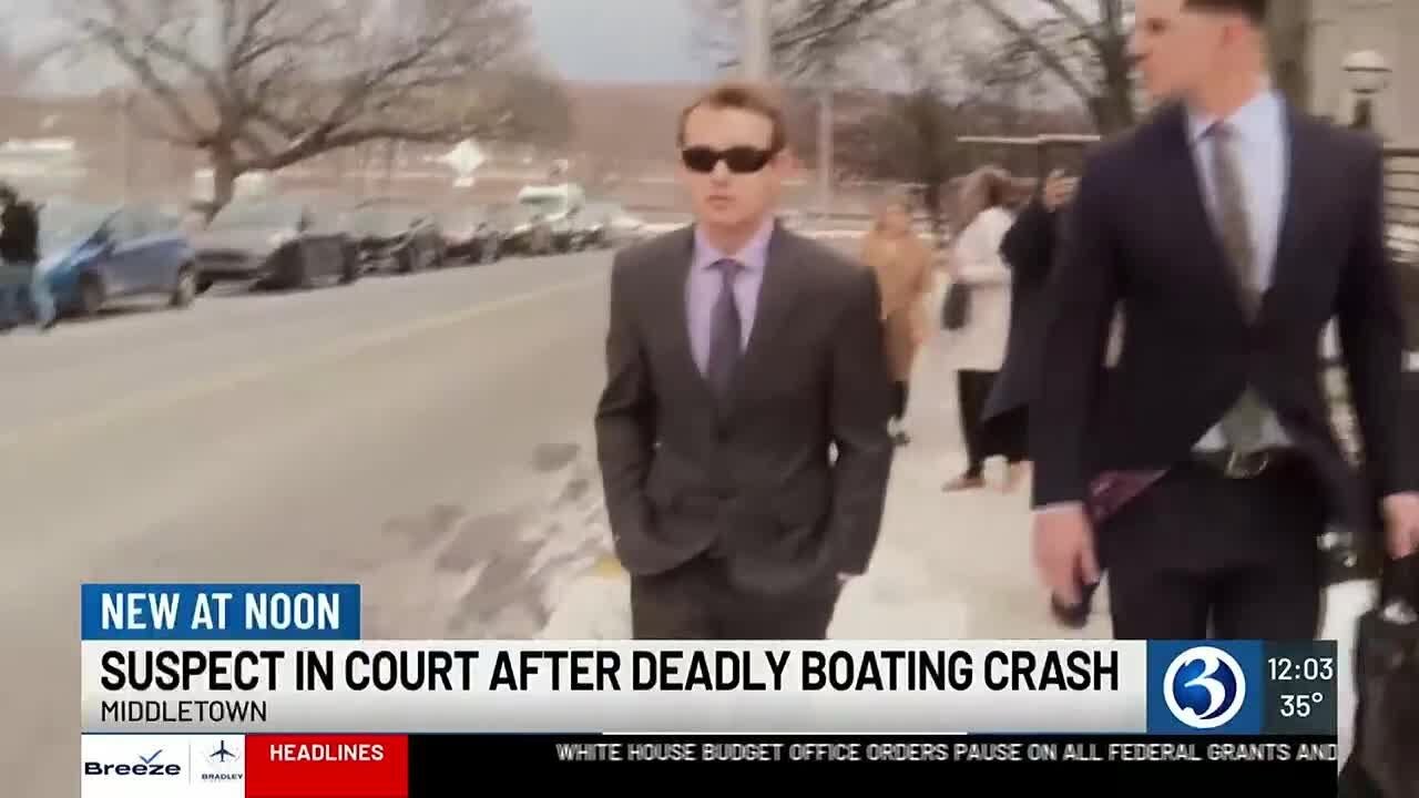 VIDEO: Driver in deadly Labor Day boat crash briefly faces judge - YouTube