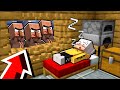 Sono STATO DERUBATO di TUTTO dai VILLAGER mentre DORMIVO in Minecraft