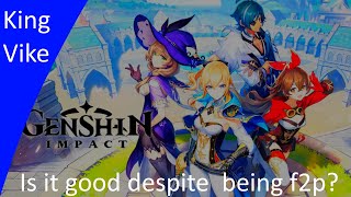 Genshin Impact: Likes and Dislikes
Genshin impact is a pretty recent free to play open world game made by Mihoyo, and today I want to talk about the positives and negative aspects about this title.
Follow my twitter!
https://twitter.com/KingVike1 Genshin Impact: Likes and Dislikes