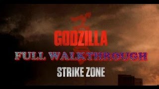 Godzilla Strike Zone FULL WALKTHROUGH