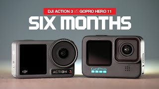 GoPro Hero 11 vs DJI Osmo Action 3 - 6 Months Later