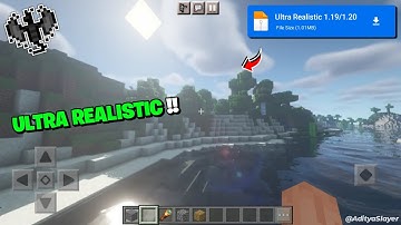 Ultra Realistic Shader for Minecraft Pocket Edition - 1.19.81+/1.20 😮 [ Render Dragon ]