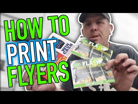 वीडियो: मैं रंगीन फ़्लायर्स कहाँ प्रिंट कर सकता हूँ?