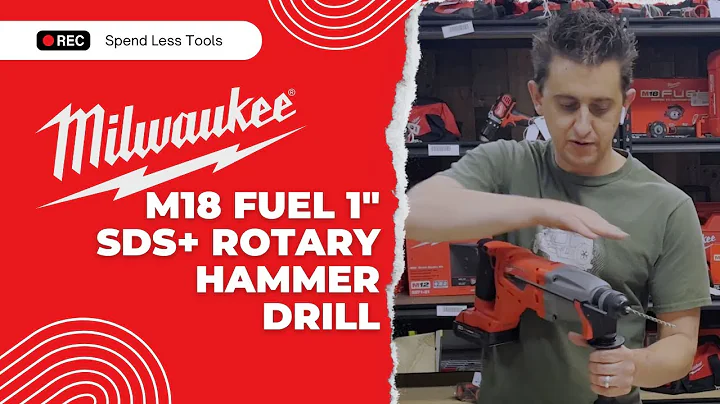 How to use Milwaukee M18 Fuel 1" SDS+ Rotary Hammer Drill