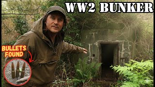 Exploring a WW2 Bunker (I FOUND BULLETS & MONEY)