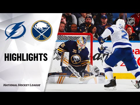 NHL Highlights | Lightning @ Sabres 12/31/19