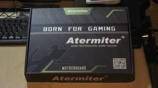 Chinese Atermiter x99 motherboard running Linux Mint